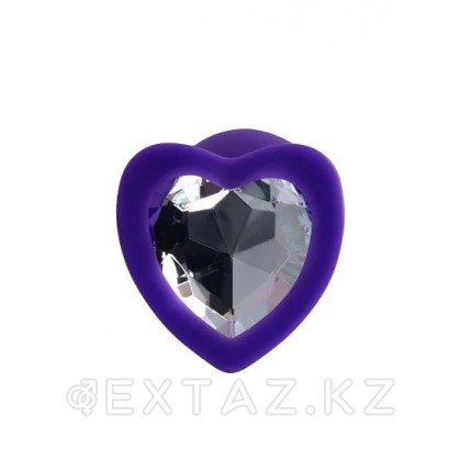 Анальная втулка ToDo by Toyfa Diamond Heart фиолетовая от sex shop Extaz фото 2