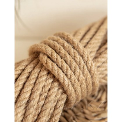 Джутовая веревка для шибари, 15 м от sex shop Extaz фото 3