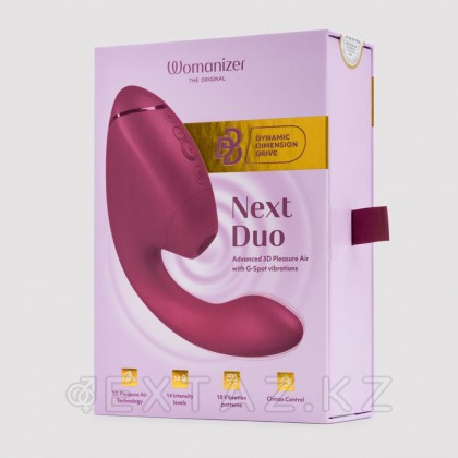 Бесконтактный клиторальный стимулятор Womanizer Next Duo, розовый от sex shop Extaz фото 7