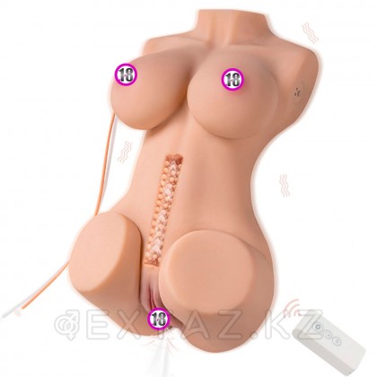 Сексуальное женское тело с двойным входом для мастурбации Wendy от sex shop Extaz фото 3