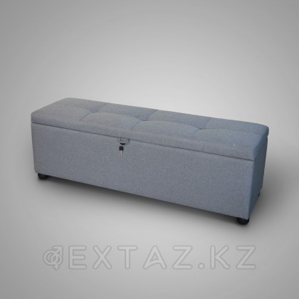 Мягкий диван-софа с полостью для хранения секс куклы (серый) от sex shop Extaz