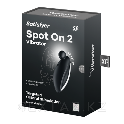Клиторальный стимулятор с вибрацией Satisfyer Spot On 2 (черный) от sex shop Extaz фото 5