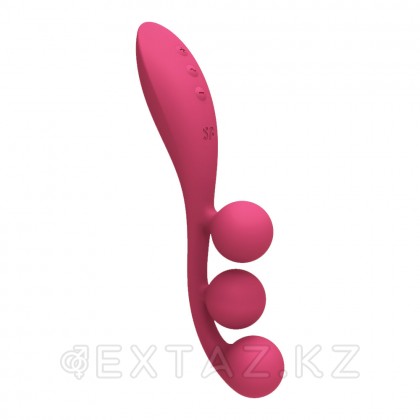 Мультифункциональный вибратор для тройной стимуляции Satisfyer Tri Ball 1 красный от sex shop Extaz фото 7