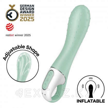 Вибратор для точки G Air Pump Vibator 3 от Satisfyer, зеленый от sex shop Extaz фото 6