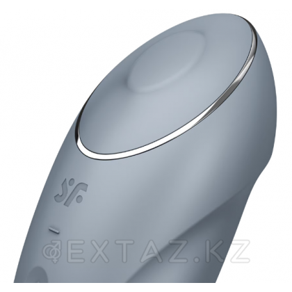 Клиторальный стимулятор с вибрацией Satisfyer Tap&Climax 1 серый от sex shop Extaz фото 9