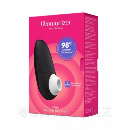 Бесконтактный клиторальный стимулятор Womanizer Mini 2 черный от sex shop Extaz фото 2