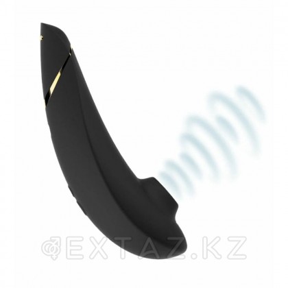 Бесконтактный клиторальный стимулятор Womanizer Premium 2 черный от sex shop Extaz фото 3