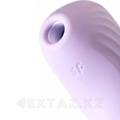 Вакуумный клиторальный стимулятор с вибрацией Pearl Diver Satisfyer сиреневый от sex shop Extaz фото 10