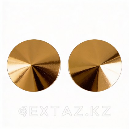 Пэстисы металлические золотые (Hide&Stick) (One Size) от sex shop Extaz