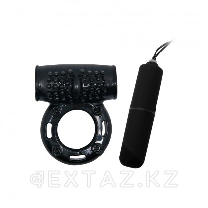 Кольцо эрекционное «Power Ring», черное от sex shop Extaz фото 2