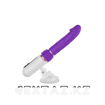 Телескопический вибратор с дисплеем на подставке от sex shop Extaz фото 3