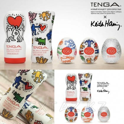 Мастурбатор SOFT CASE CUP TENGA & Keith Haring от sex shop Extaz фото 2
