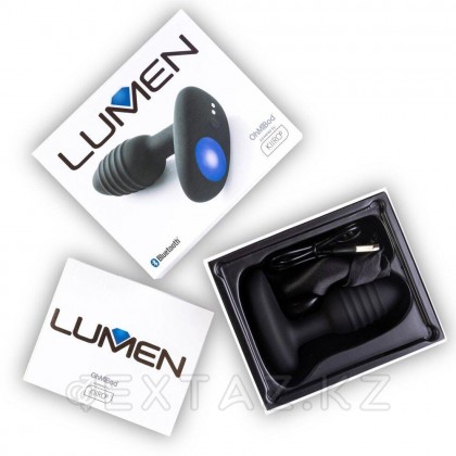 Интерактивный анальный плаг с вибрацией Lumen Ohmibod от KIIROO от sex shop Extaz фото 4