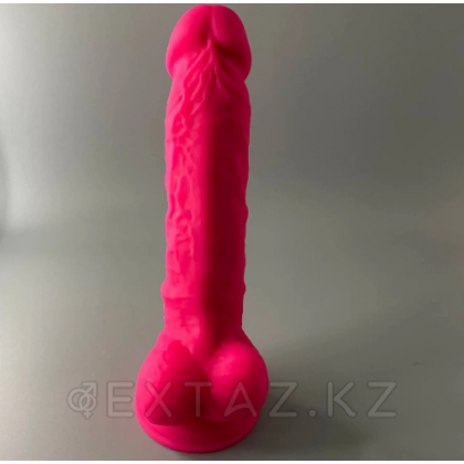 Фаллоимитатор с двойной плотностью Model 1 от SILEXD ярко-розовый (20,5*4,5 см.) от sex shop Extaz фото 9
