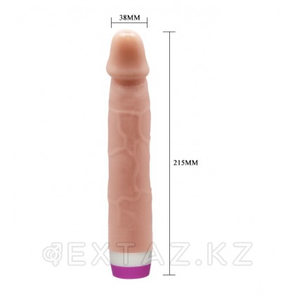 Вибратор реалистик с изогнутой головкой от sex shop Extaz фото 2