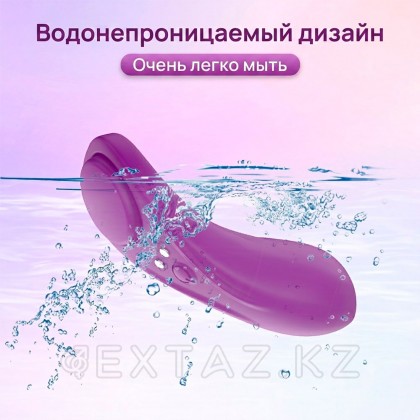 Вибратор в трусики на магните с пультом ДУ, фиолетовый от sex shop Extaz фото 14