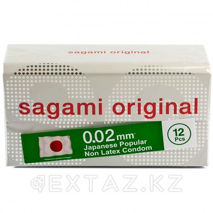 Презервативы полиуретановые Sagami Original 0.02, 12 шт. от sex shop Extaz фото 2