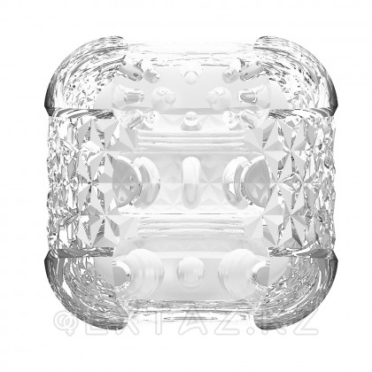 Мастурбатор с текстурированным каналом Crystle прозрачный от sex shop Extaz фото 5