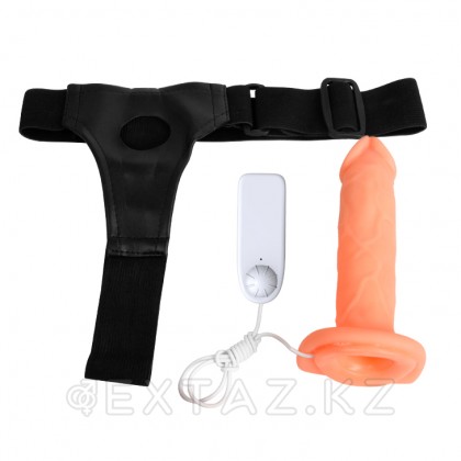 Фалопротез-страпон с вибрацией от sex shop Extaz фото 8