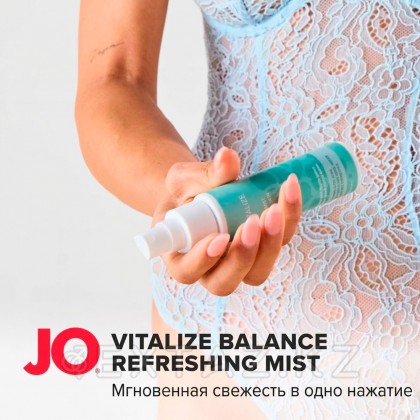 Вагинальный увлажняющий спрей JO Vitalize, 60 мл от sex shop Extaz фото 4