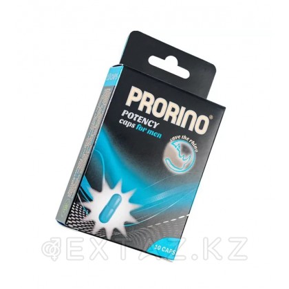 Биологически активная добавка к пище Ero black line PRORINO для потенции (10 капсул) от sex shop Extaz фото 3