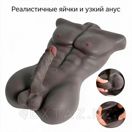 Спортивное мужское тело с фаллоимитатором (8,5 кг.) от sex shop Extaz фото 5