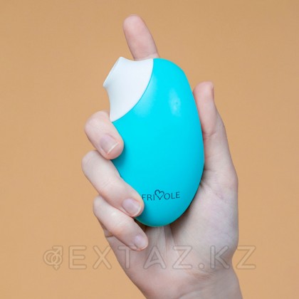 Бесконтактный вакуумный стимулятор клитора Adara, цвет аквамарин (INFINITE) (One Size) от sex shop Extaz фото 4