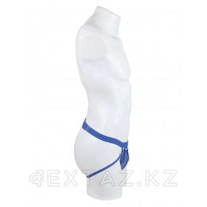 Мужские сексуальные трусики на ремешках синие (S) от sex shop Extaz фото 4