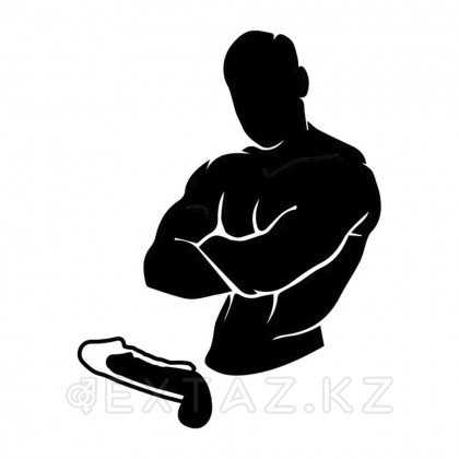 Насадка на пенис светлая (13,3×3,5 см) от sex shop Extaz фото 4