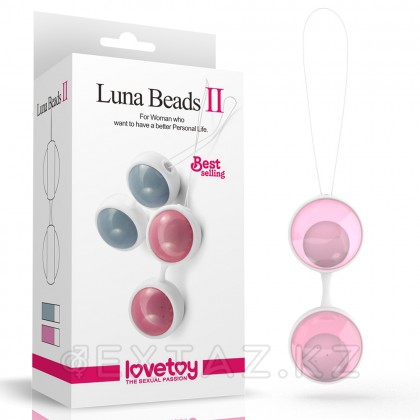 Вагинальные шарики для тренировки интимных мышц Luna beads 2 от sex shop Extaz