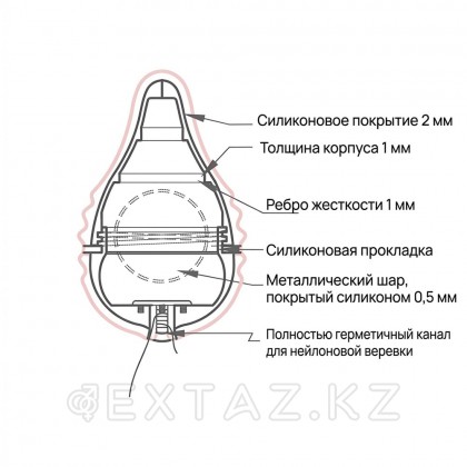 Набор для тренировок интимных мышц Pelvix от FEMINTIMATE от sex shop Extaz фото 5
