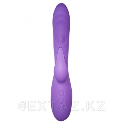 Рельефный вибратор-кролик Flap (фиолетовый) от sex shop Extaz фото 2