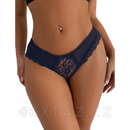 Трусики Sexy Floral, синие, M-L от sex shop Extaz