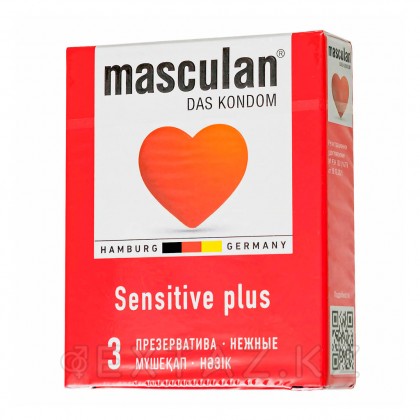 Презерватив Masculan Sensitive Plus № 3 (Нежные) от sex shop Extaz