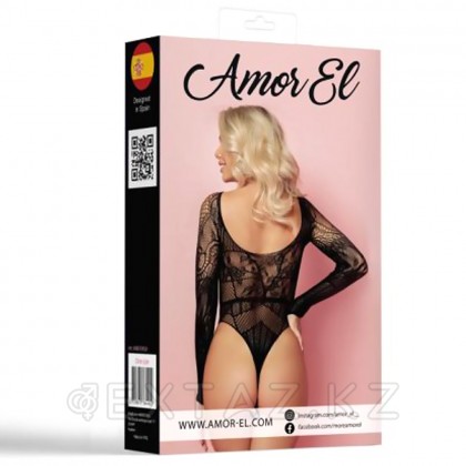 Боди ажурный Amor EL с длинным рукавом, S/L от sex shop Extaz фото 4