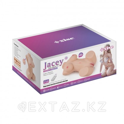 Сексуальное женское тело с вибрацией и функцией всасывания Jacey от sex shop Extaz фото 5