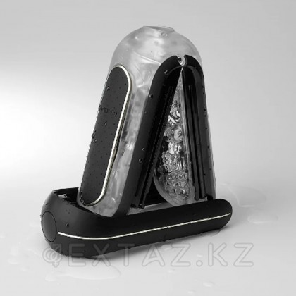 Набор Tenga Flip Zero Electronic Vibratation: мастурбатор с вибрацией и устройство вращения от sex shop Extaz фото 5