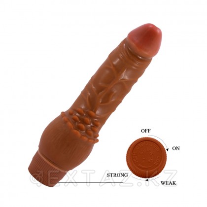 Реалистичный вибратор Clark мультискоростной, 19,5 см от sex shop Extaz фото 4