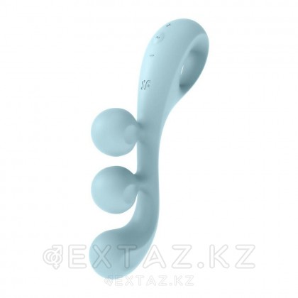 Мультифункциональный вибратор для тройной стимуляции Satisfyer Tri Ball 2 голубой от sex shop Extaz