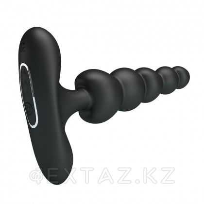 Анальный вибростимулятор «Corban» черный от sex shop Extaz фото 3