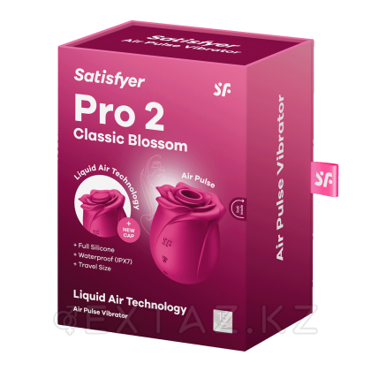Вакуумно-волновой стимулятор Satisfyer Pro 2 Classic Blossom (имитация струи воды) от sex shop Extaz фото 5