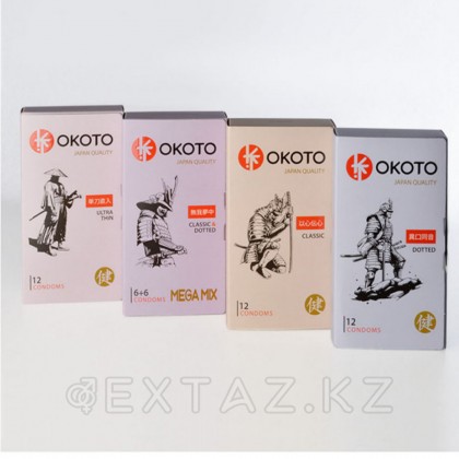 Презервативы OKOTO DOTTED  текстурированной поверхностью  от sex shop Extaz фото 2