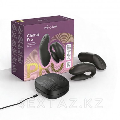 Вибратор для пар We-Vibe Chorus Pro, черный от sex shop Extaz фото 18