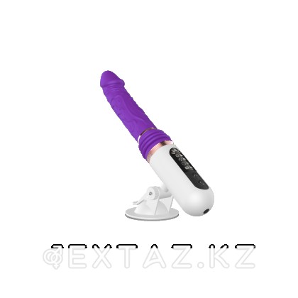 Телескопический вибратор с дисплеем на подставке от sex shop Extaz фото 7