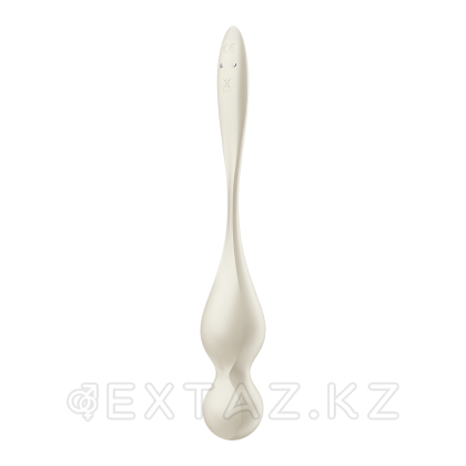 Тренажер для интимных мышц с вибрацией Satisfyer Love Birds 1 белый (Connect App) от sex shop Extaz фото 4