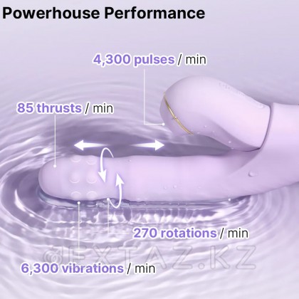 Вибромассажер со съёмным клиторальным пульсатором DuoGlow Svakom от sex shop Extaz фото 10