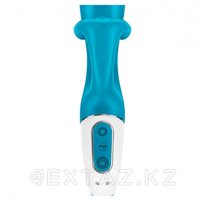 Вибратор-кролик Embrace me berry Satisfyer, бирюзовый от sex shop Extaz фото 7