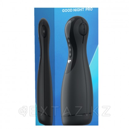 Инновационный мастурбатор Good night с имитацией орального секса от Amovibe (черный) от sex shop Extaz фото 12