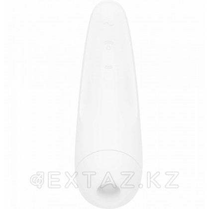 Вакуумный клиторальный стимулятор Satisfyer Curvy 2+ (белый) от sex shop Extaz фото 9