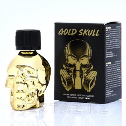Попперс Gold Skull 24 мл. (Pentyl) от sex shop Extaz фото 2